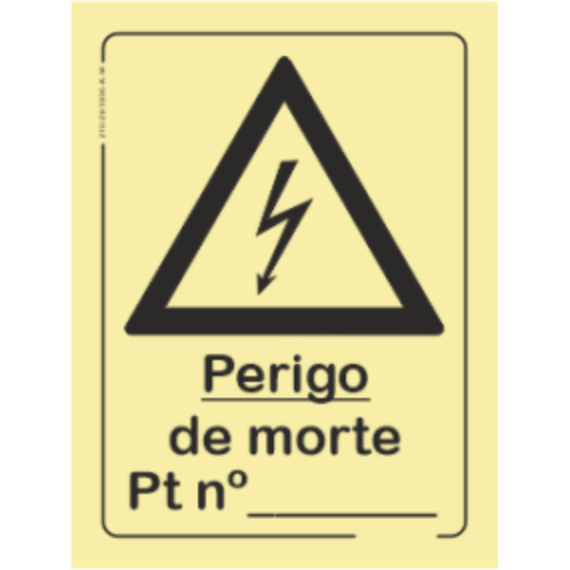 Perigo - "Perigo de morte - Pt Nº"