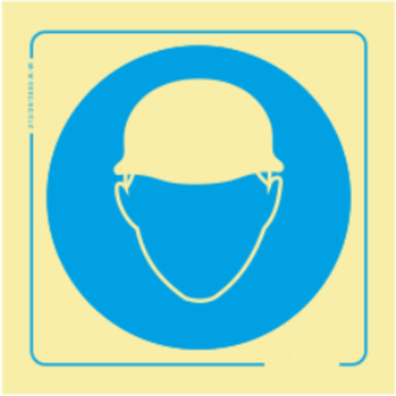 Obrigação - Obrigatório usar capacete de proteção