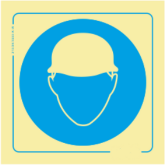 Obrigação - Obrigatório usar capacete de proteção