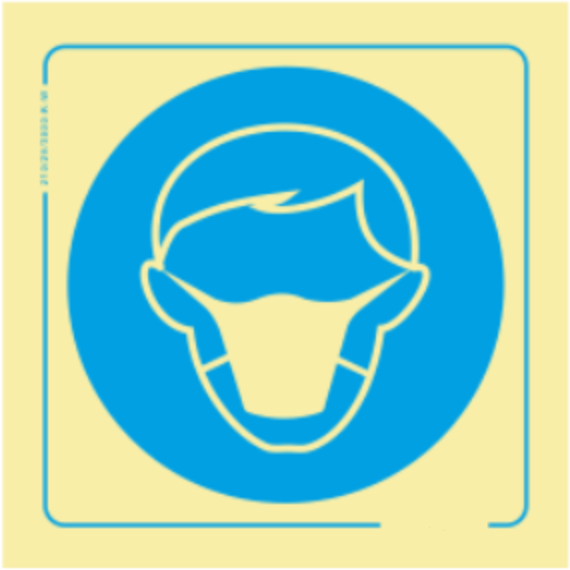 Obrigação - Obrigatório usar máscara de proteção