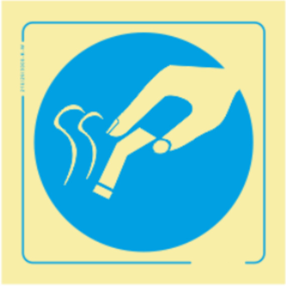 Obrigação - Obrigatório apagar o cigarro