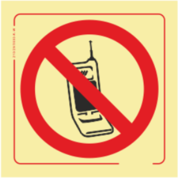 Proibição - Proibido o uso do telemóvel