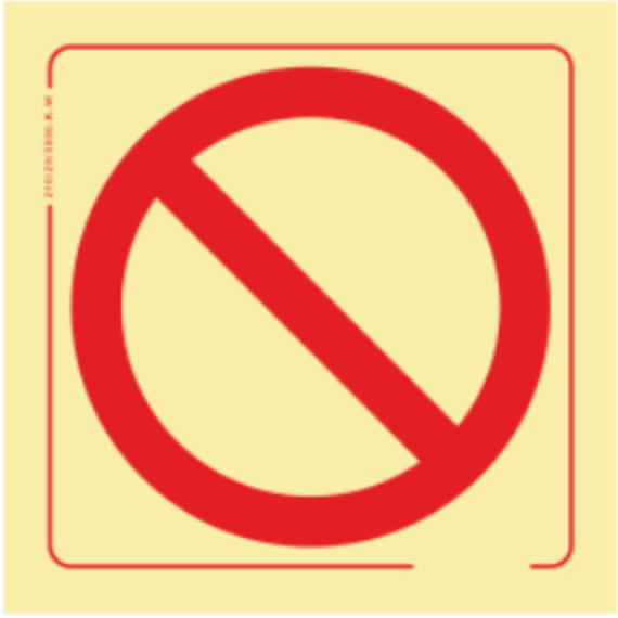 Proibição - Passagem inacessivel a cadeiras de rodas