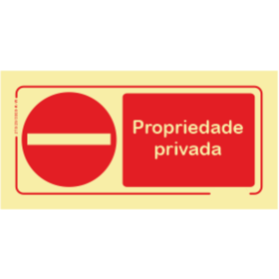 Proibição - "Propriedade privada"