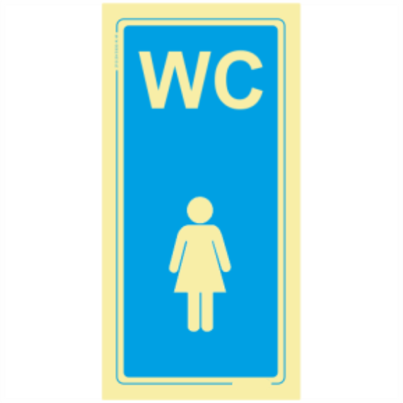 Informação - "WC" feminino
