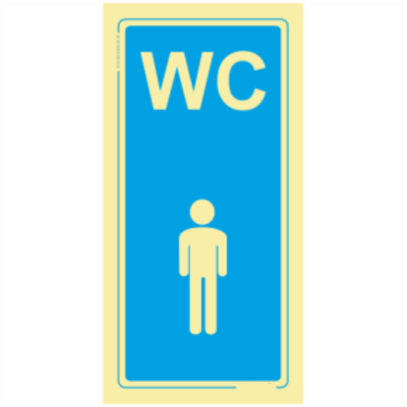 Informação - "WC" masculino