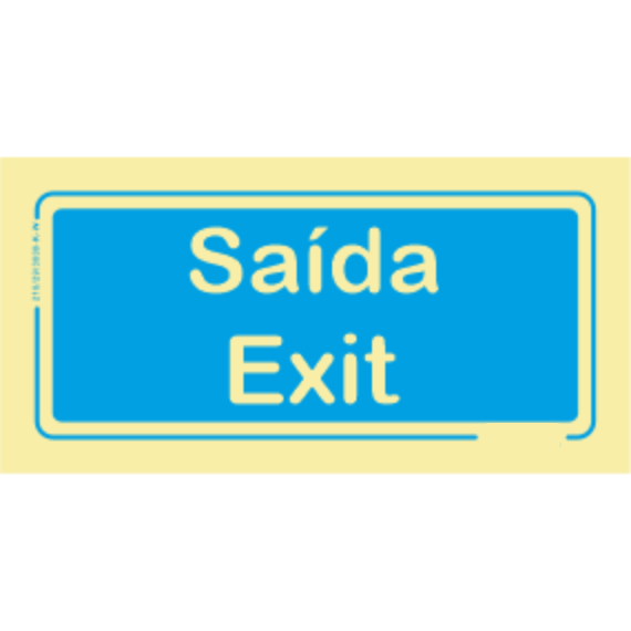 Informação - "Saída" "Exit"