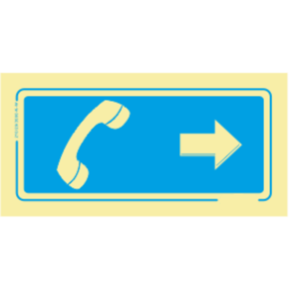 Informação - Telefone sentido direita
