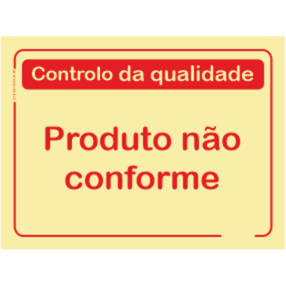 Qualidade - "Produto não conforme"