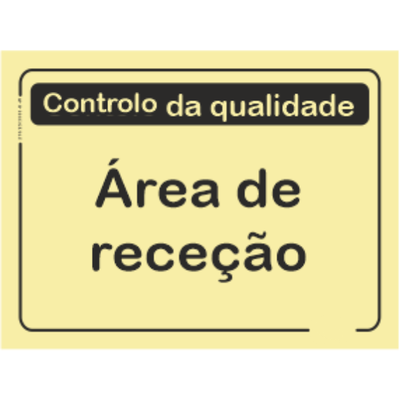 Qualidade - "Àrea de receção"