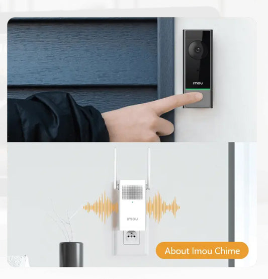 Campainha de porta WiFi a bateria IMOU