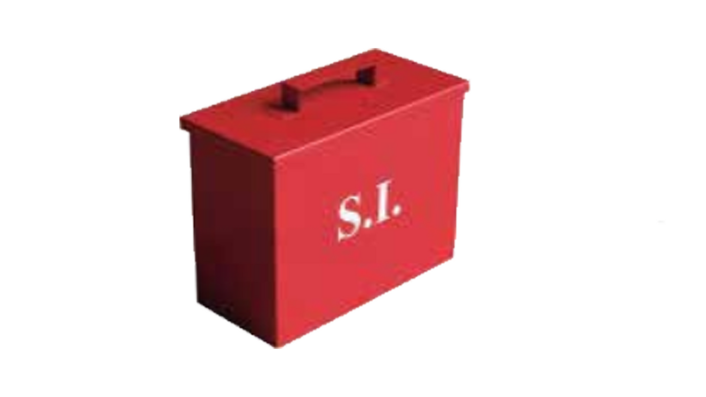 Armário Especial e Recipiente de Extintor - BALDE/5R