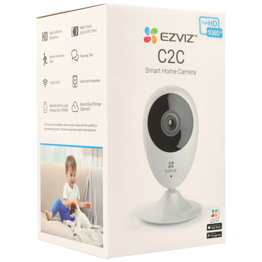 Câmara cubo ip de 2 megapixels e lente fixa