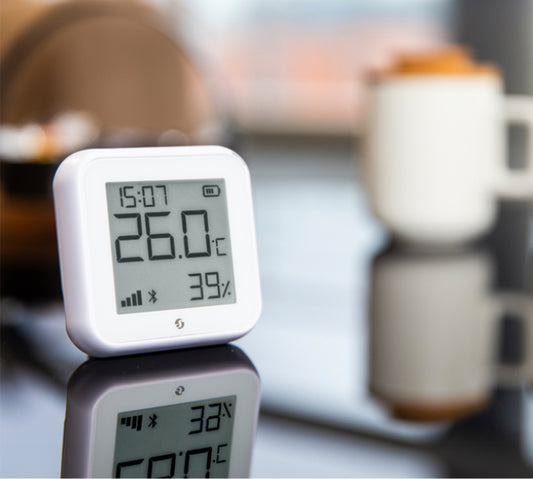 Sensor de temperatura e humidade Wi-Fi de última geração Shelly