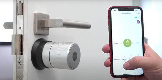 Fechadura com chave inteligente Bluetooth