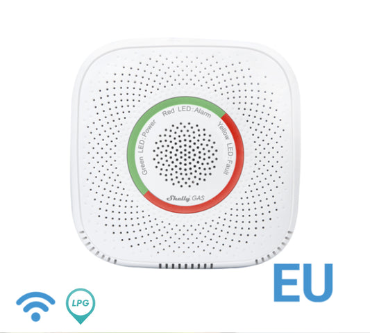 Sensor inteligente de gás Shelly