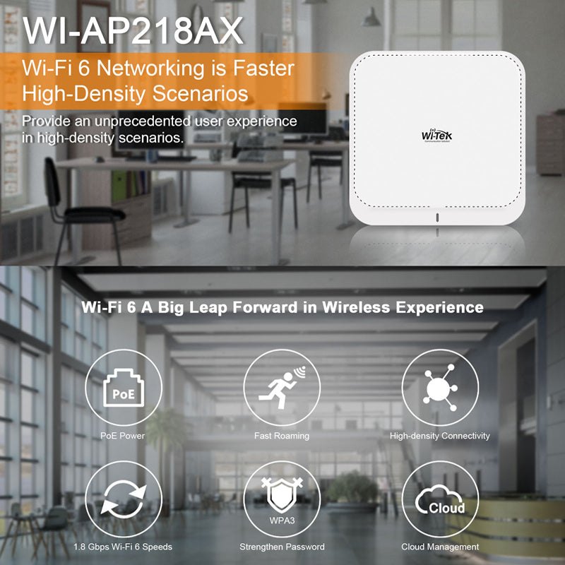 Ponto de Acesso Wi-Fi 6 WI-TEK