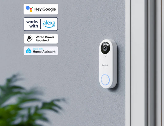 Vídeo Porteiro Inteligente com bateria e WiFi + microSD Card