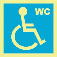 Informação - WC deficientes