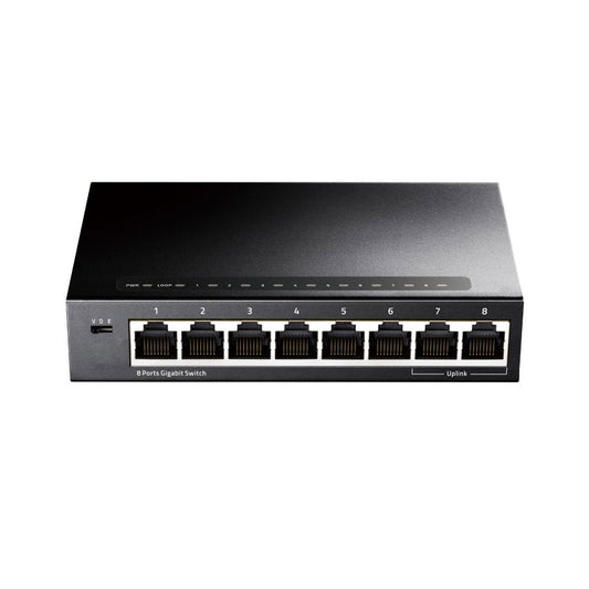 Switch Gigabit Ethernet de 8 Portas CUDY