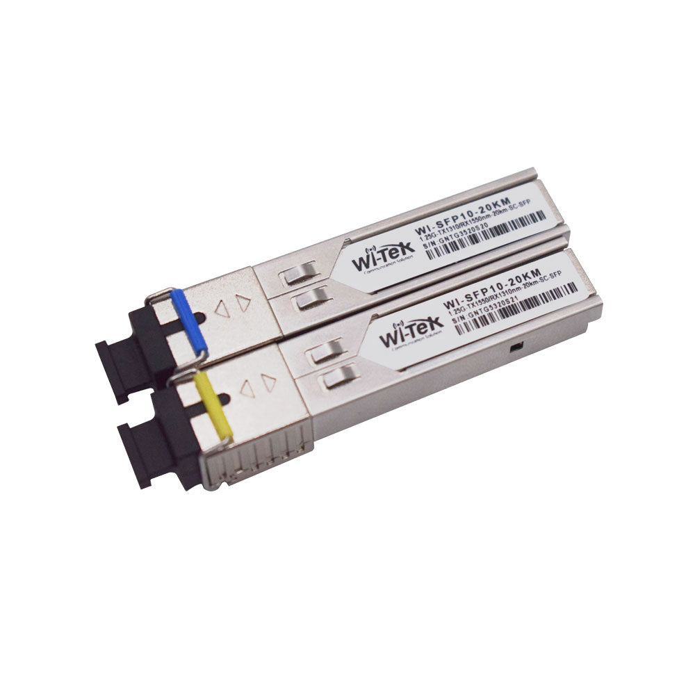 Transcetor SC SFP de modo único WI-TEK
