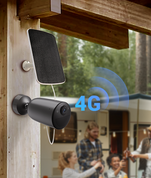 Câmara bullet ip de 4 megapixels e lente fixa