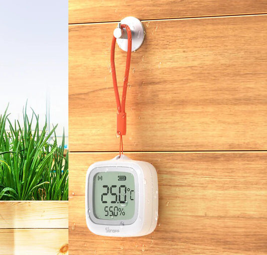 Sensor inteligente de temperatura e humidade Zigbee