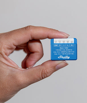Mini módulo interruptor para automação Z-Wave™ - Shelly