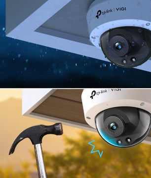 Câmara IP 4MP para exterior a cores