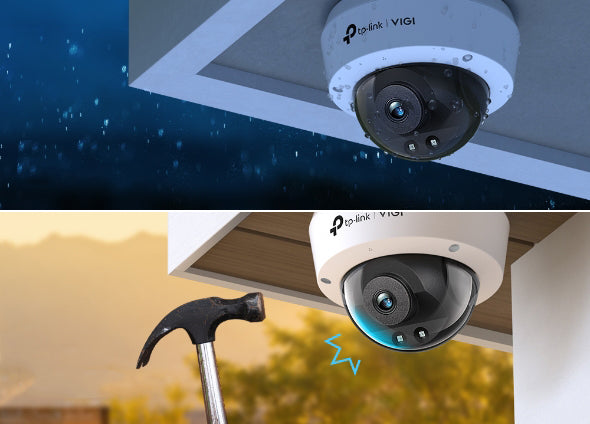 Câmara IP 4MP para exterior a cores