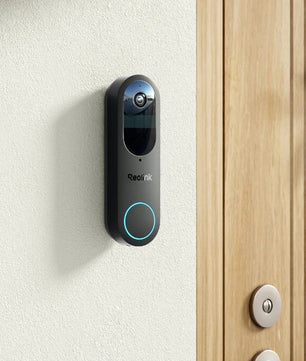 Smart Video Doorbell with battery and WiFi + microSD Card