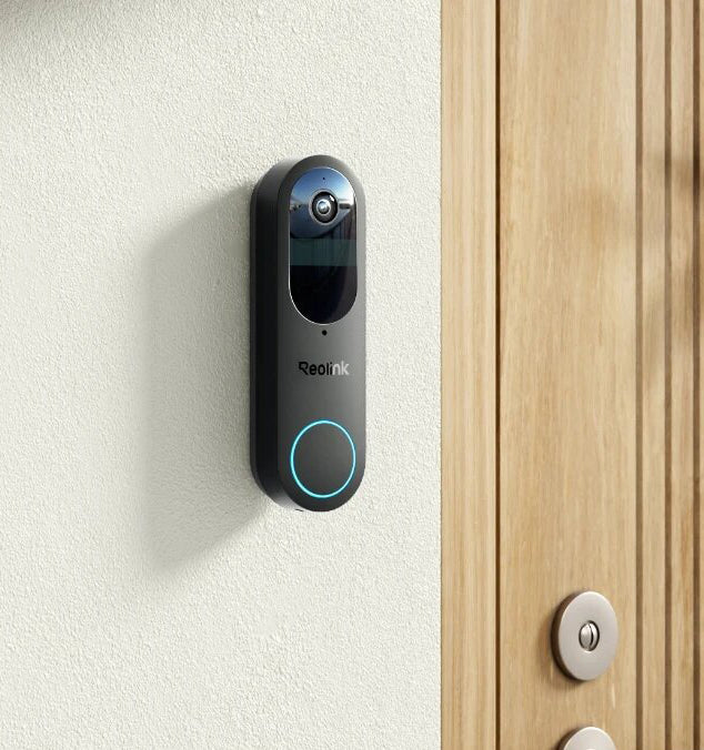 Smart Video Doorbell with battery and WiFi + microSD Card