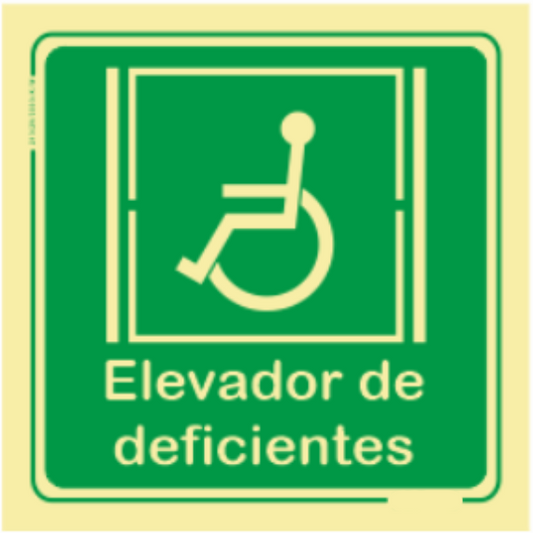 Saída de Emergência - "Elevador para deficientes"