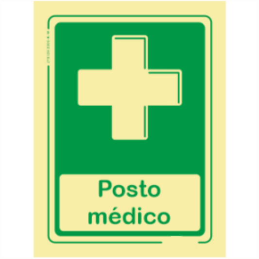 Sinal de Emergêrncia - "Posto médico"