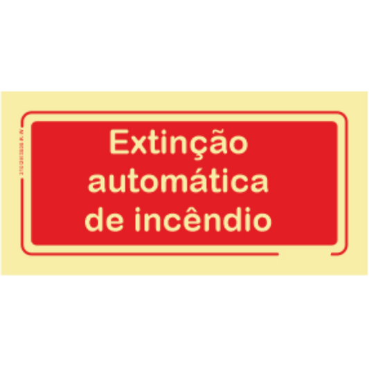 Segurança Contra Incêndio - "Extinção automática de incêndio"
