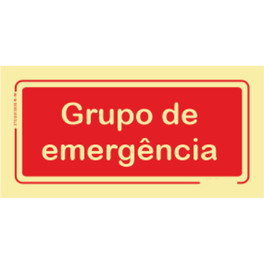 Segurança Contra Incêndio - "Grupo de emergência"
