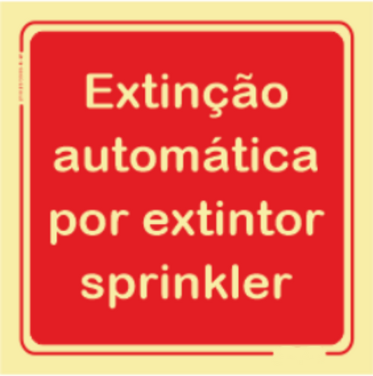 Segurança Contra Incêndio - "Extinção automática por extintor sprinkler"