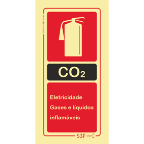 Segurança Contra Incêndio - "CO2 Eletricidade Gases e líquidos inflamáveis"