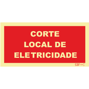 Seguridad contra incendios - "Corte de energía local"