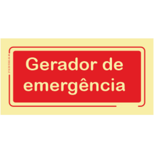 Segurança Contra Incêndio - "Gerador de emergência"