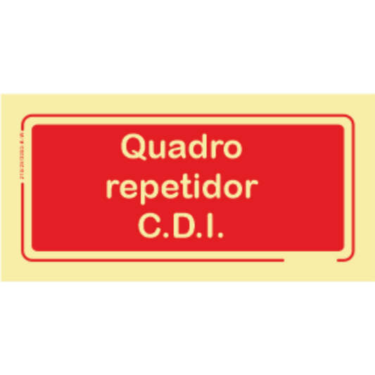 Segurança Contra Incêndio - "Quadro repetidor C.D.I."