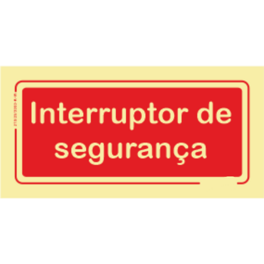 Segurança Contra Incêndio - "Interruptor de segurança"