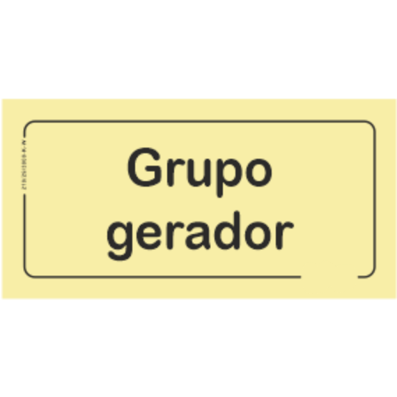 Perigo - "Grupo gerador"