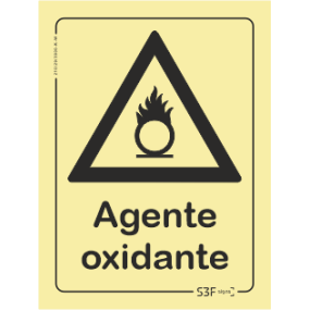 Perigo - "Agente oxidante"