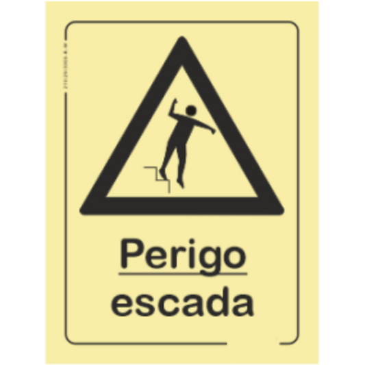 Perigo - "Perigo escada"