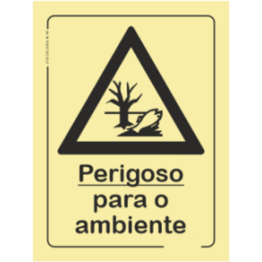 Perigo - "Perigoso para o ambiente"