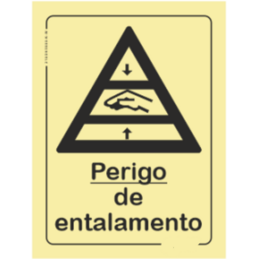 Perigo - "Perigo de entalamento"