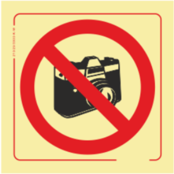 Proibição - Proibida entrada com câmaras fotográficas