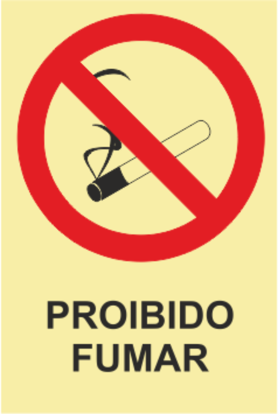 Proibição - "Proibido fumar"