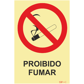 Prohibición - "No fumar"